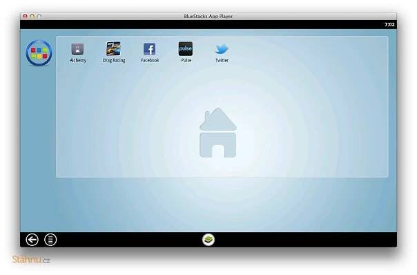Vzhlad Mac verze BlueStacks App Player