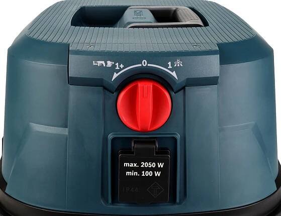 VYSAVAČ BOSCH 12-25 PL 1250 W PRO MOKRÝ I SUCHÝ PROVOZ Další informace bezsáčkový zásuvka pro elektrické nářadí regulace sacího výkonu