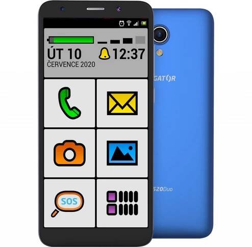 Telefon ALIGATOR S5520 Senior Blue 1599 Kč