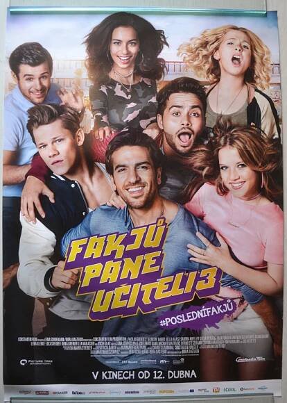 Filmový plakát - Fakjů, pane učiteli 3
