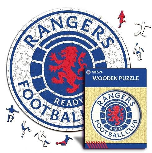 Glasgow Rangers FC® Logo - Wooden Puzzle