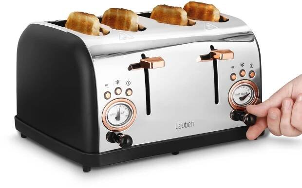 Lauben 4 Slice Toaster 1500BC
