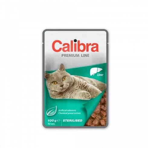 Calibra Cat Premium Sterilised Liver 100g