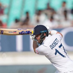 Mark Wood praises Ben Duckett’s ‘skilful innings’ as England fight back in India
