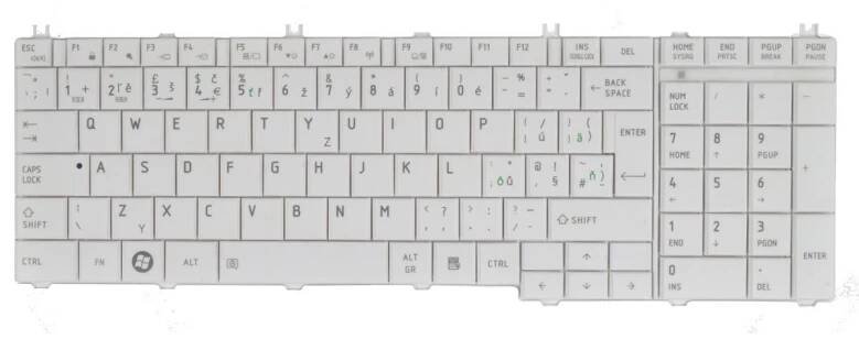 PK130CK2C04 Klávesnice pro notebook - americká - US | Terahertz CZ s.r.o.