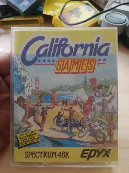 HRA NA ZX SPECTRUM - CALIFORNIA GAMES - Počítače a hry
