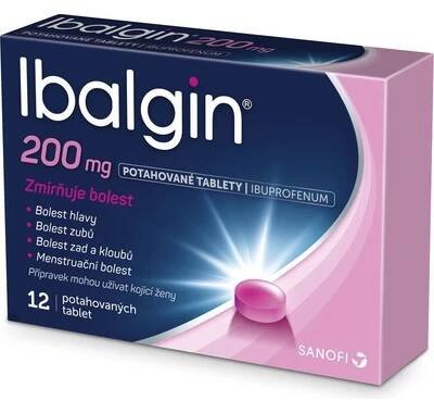 IBALGIN POR 200MG TBL FLM 12