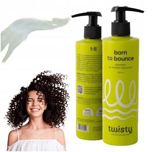 Twisty Born To Bounce šampon pro kudrnaté vlasy 280 ml