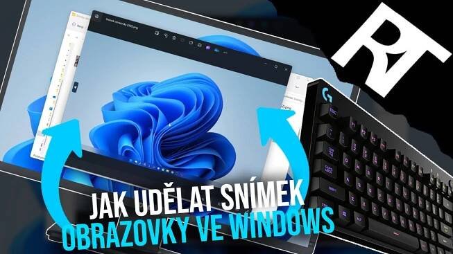Jak udělat screenshot na PC - Jak vyfotit obrazovku na PC - Windows 11