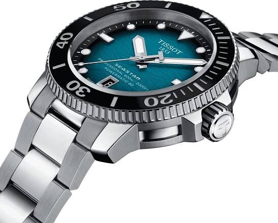 Pánské hodinky Tissot T-Sport T120.607.11.041.00 Seastar 2000 Professional Powermatic 80 | Tovys.cz 