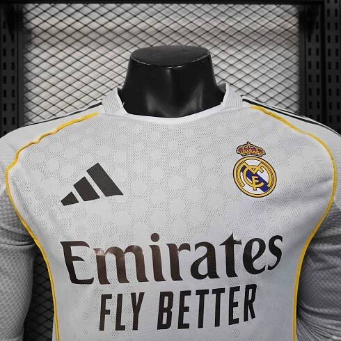Real Madrid Home Kit 25/26 Full Sleeves (PV) - Image 2