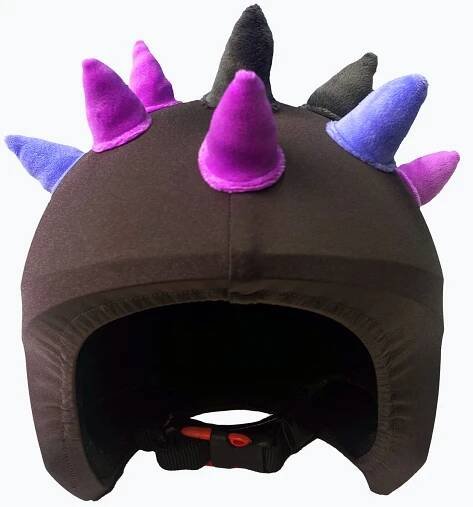 Návlek na přilbu COOLCASC Purple Horns