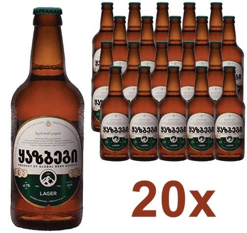 Pivo Kazbegi 10 L - výhodné balení - zGruzie.cz