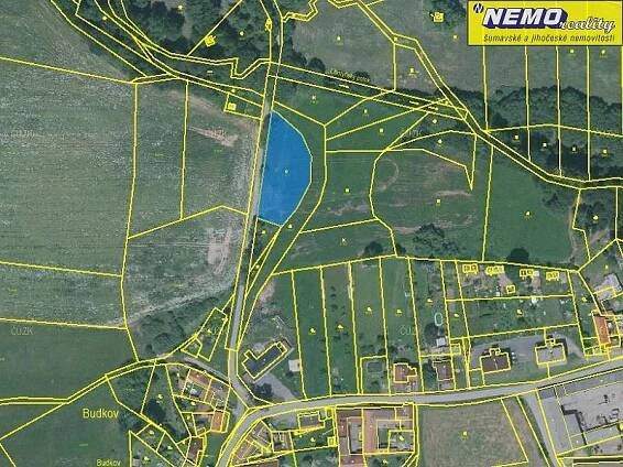 Prodej Pozemek, Budkov, okres Prachatice