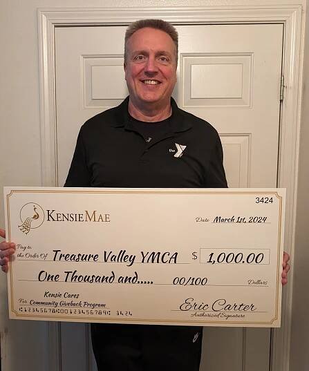 Kensie Cares | Honoree Eric Carter and Treasure Valley YMCA - KensieMae