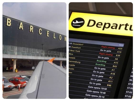 Letiště Barcelona přílety a odlety