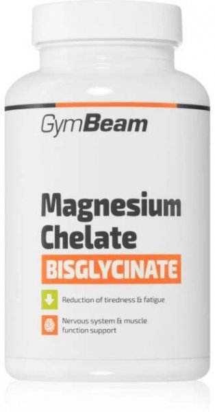 GymBeam Magnesium Chelate Bisglycinate kapsle pro efektivní doplnění hořčíku