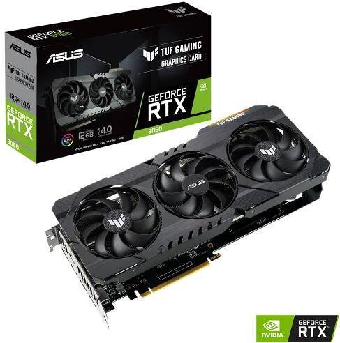 ASUS TUF Gaming GeForce RTX 3060 12GB GDDR6 | Graphics Card | ASUS 