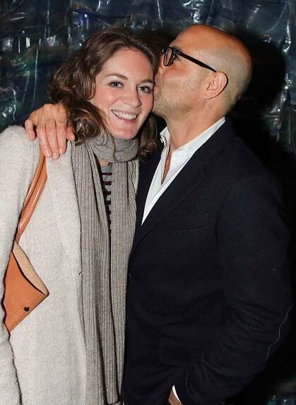 Stanley Tucci and Felicity Blunt