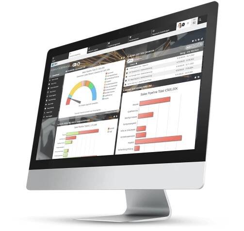 Kundenverwaltung mit CRM - visual4