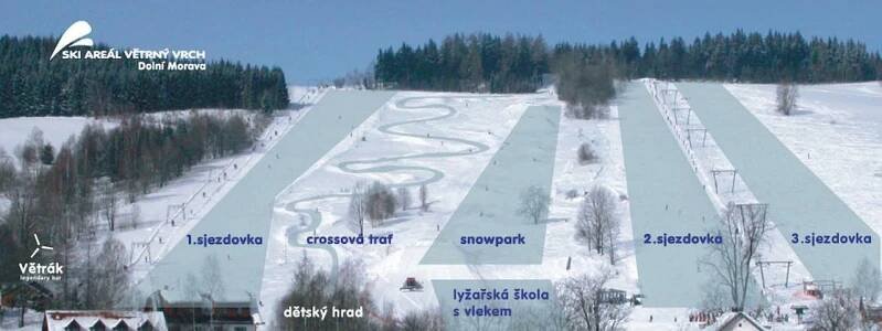 Mapa areálu