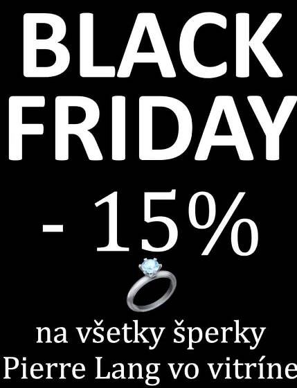Black Friday Pierre Lang -15% - Pierre Lang šperky - Zuzana