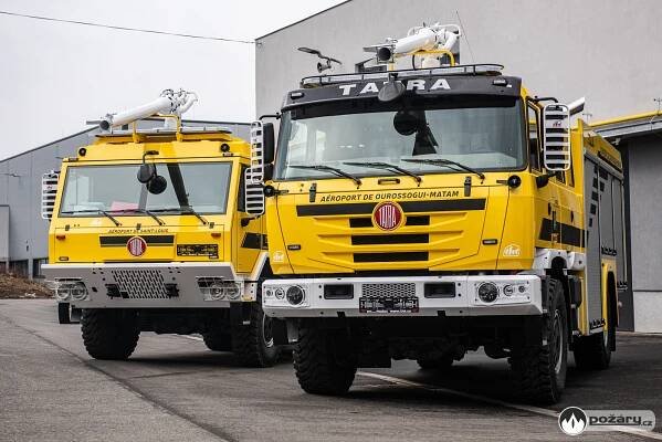 Z Česka až do afrického Senegalu, THT Polička vyrobila pro letiště v Ourossogui-Matam Tatru Terra pro tamní hasiče | POŽÁRY.cz