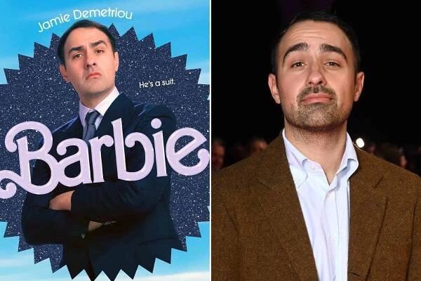 Jamie Demetriou in the Barbie movie