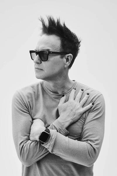 Blink-182's Mark Hoppus. Credit: Ashley Osborn