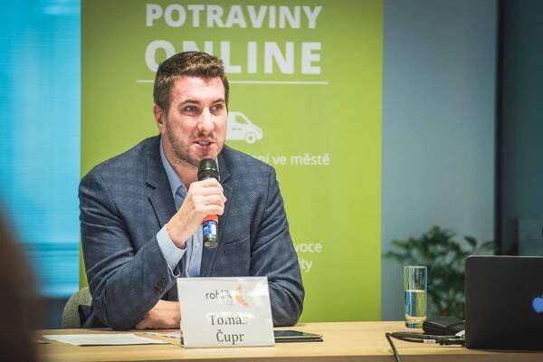 Fotka: Tomáš Čupr, zakladatel a šéf Rohlik.cz