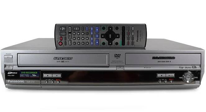 Panasonic DMR-E75VP DVD/VCR Combo Player/Recorder-Electronics-SpenCertified-refurbished-vintage-electonics