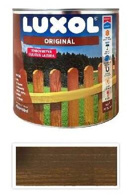 LUXOL Originál - dekorativní tenkovrstvá lazura na dřevo 2.5 l Ořech