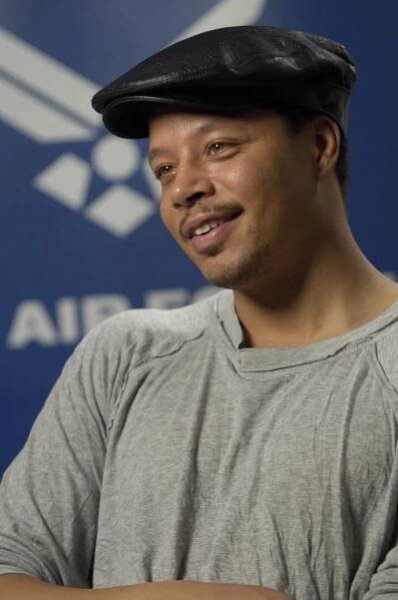 Actor Terrence Howard In An Interview Wallpaper