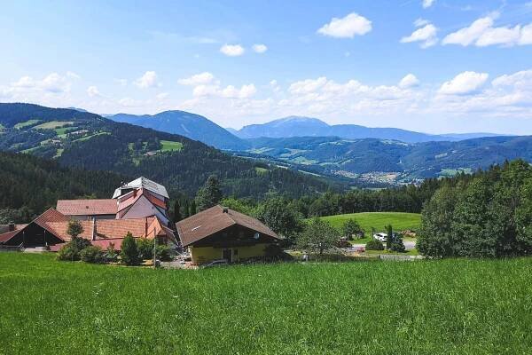 Rax-Schneeberg Mountain Group from Sankt Corona am Wechsel