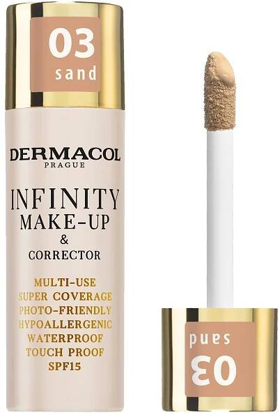 Dermacol Make-up a korektor Infinity 03 Sand 20g