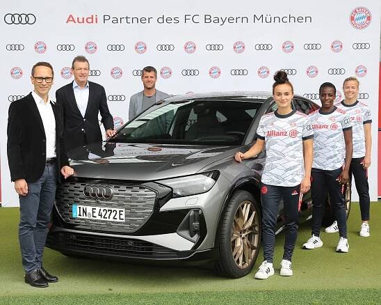 Audi becomes a partner of women’s soccer at FC Bayern Munich