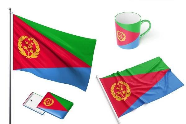 Země, Vlajka, Eritrea, Národ, Symbol