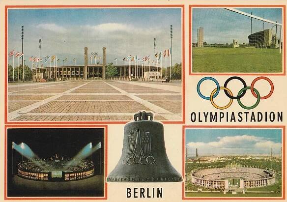 Berlín - Olympijský stadion- sport - Sběratelství