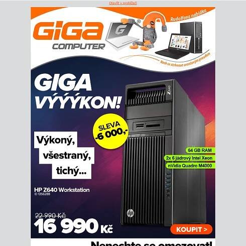 Ty nejvýkonější herní i pracovní notebooky a PC v akci!