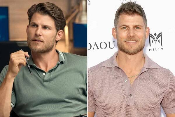 Travis Van Winkle as Aldon on 'FUBAR'; Van Winkle in L.A. in 2025