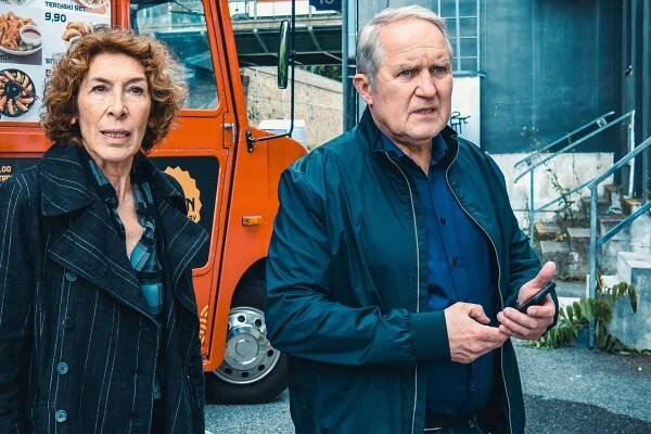 "Tatort: Messer": Bibi Fellner (Adele Neuhauser) und Moritz Eisner (Harald Krassnitzer) ermitteln in der Gastroszene.