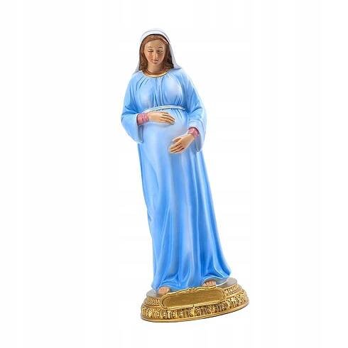 Stolní pryskyřičná socha Panny Marie, Matky Boží, 20 cm. Krásná.