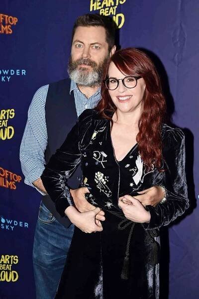 Nick Offerman Jokes About Him and Wife Megan Mullally Both Having Kissed Rob Lowe