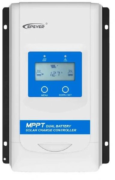 MPPT solární regulátor EPever 100VDC/ 30A DuoRacer - 12/24V