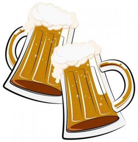 Dvě sklenice tmavého piva — Stock obrázek