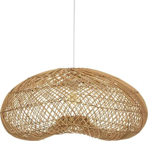 Ratanová závěsná lampa JENNY