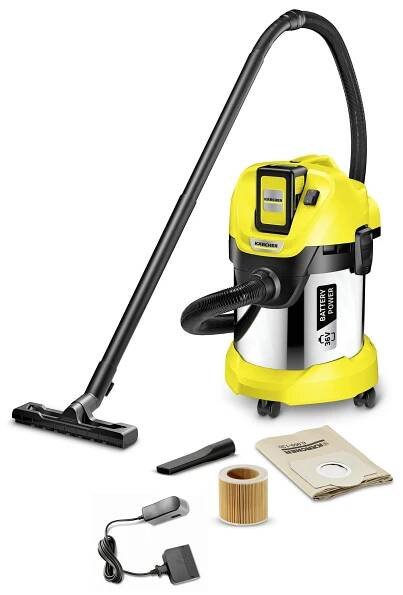 Víceúčelový vysavač WD 3 Battery Premium Set - Kärcher 1.629-951.0
