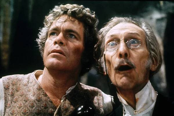 Do nitra Země - Z filmu - Doug McClure, Peter Cushing