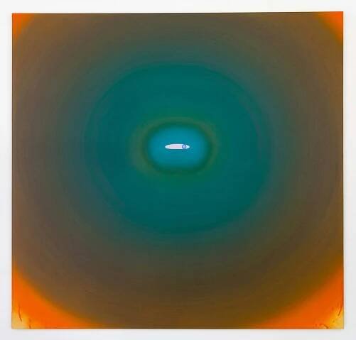 Osamu Kobayashi, Jungle Politics III, 2025, Oil on canvas, 48″ x 50″ (121.92 x 127 cm)