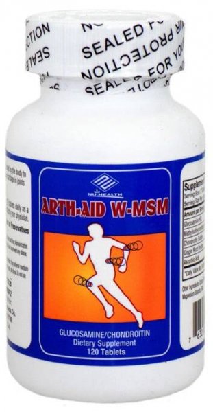Arth-Aid W-MSM (120 Tablets)